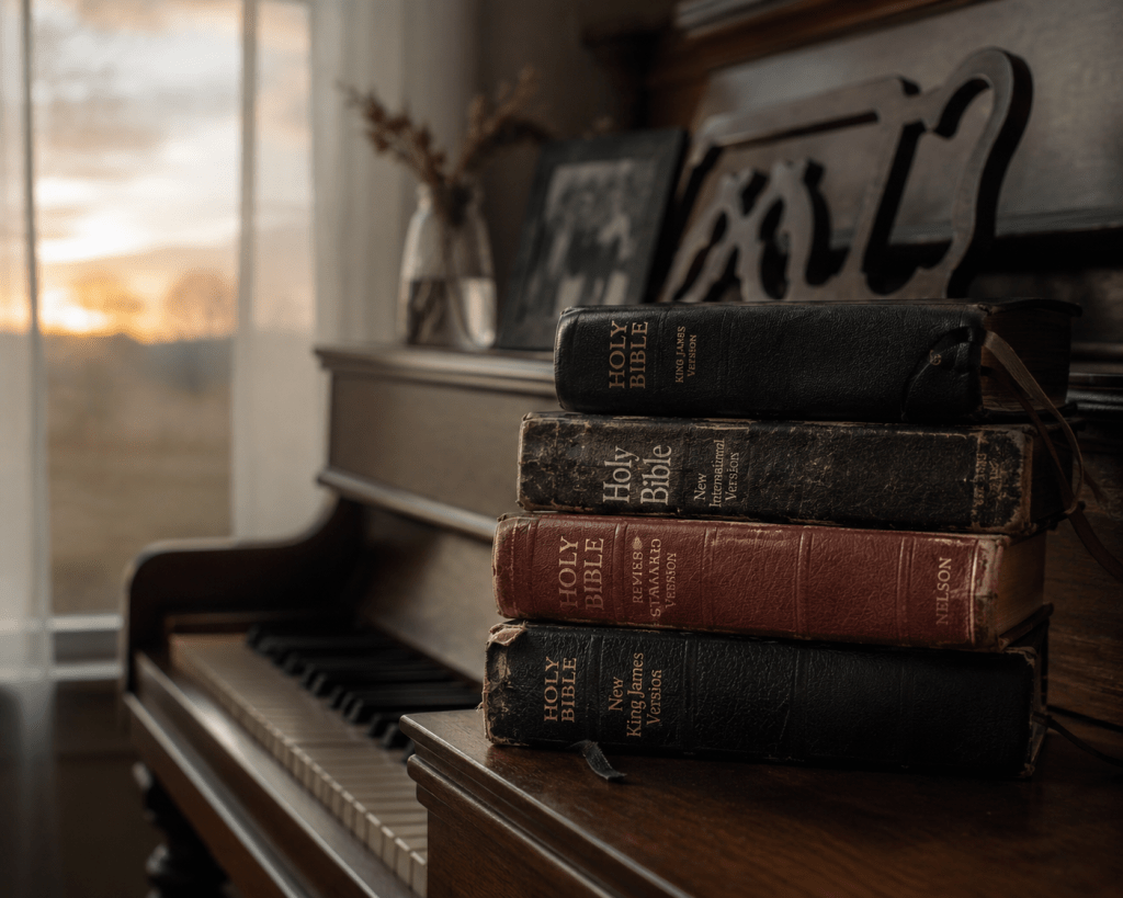 The Bibles on the&nbsp;Piano